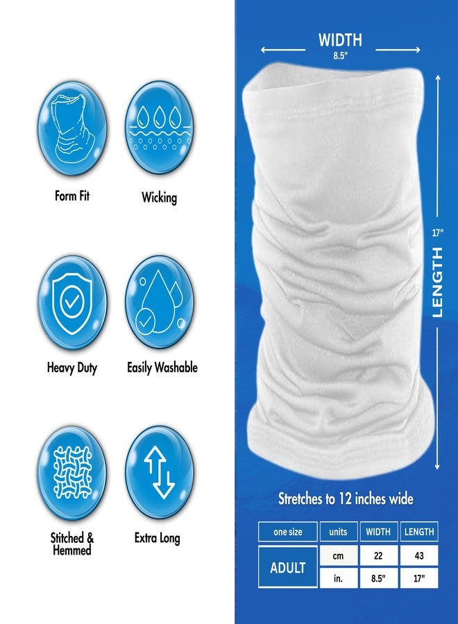 WindRider UPF 50+ Neck Gaiter - UV Sun Protection Face Mask, Balaclava, Headband & Scarf - Cooling, Breathable Fabric - Image 4